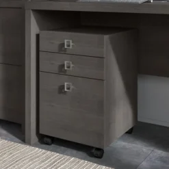 Office By Kathy Ireland Echo 3 Drawer Mobile File Cabinet In Charcoal Maple -office furniture sale 82f7fe13bd26597a843d65a99f2afdbe90