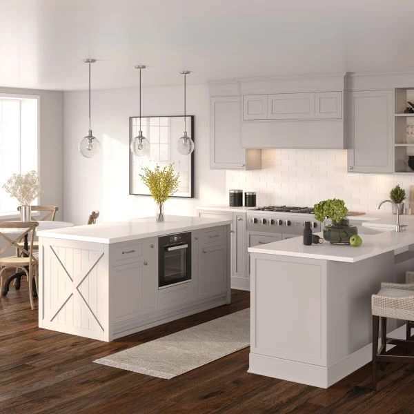 Walker 9" Wide Pendant With Glass Shade In Brushed Nickel /Seeded 6 Walker 9" Wide Pendant With Glass Shade In Brushed Nickel /Seeded - Image 6