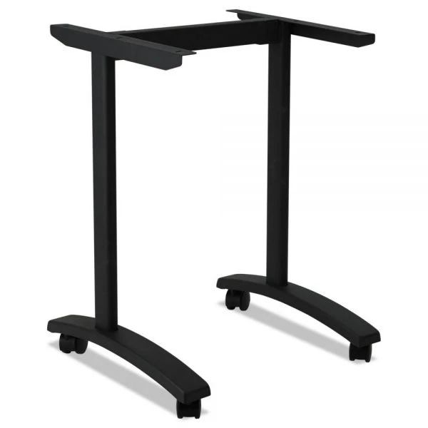 Alera Valencia Series Training Table T-Leg Base, 24.5w X 19.75d X 28.5h, Black 3 Alera Valencia Series Training Table T-Leg Base, 24.5w X 19.75d X 28.5h, Black - Image 3