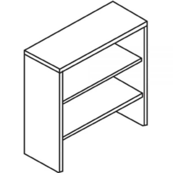 HON 10500 Series Bookcase Hutch, 36w X 14.63d X 37.13h, Mahogany 6 HON 10500 Series Bookcase Hutch, 36w X 14.63d X 37.13h, Mahogany - Image 6