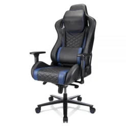 RS Gaming Davanti Faux Leather High-Back Gaming Chair, Black/Blue, BIFMA Certified -office furniture sale 849e365902d7d97245f4caa838d6b77dca