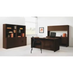 HON 10500 Series 3/4-Height Left Pedestal Credenza, 72w X 24d X 29.5h, Mahogany 11 HON 10500 Series 3/4-Height Left Pedestal Credenza, 72w X 24d X 29.5h, Mahogany -office furniture sale 85590973c25256088c45b869bdd14d7404