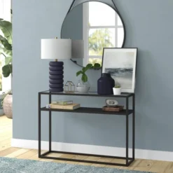 Zelda 25" Tall Ceramic Bubble Body Table Lamp With Fabric Shade In Matte Navy/Brass/White 10 Zelda 25" Tall Ceramic Bubble Body Table Lamp With Fabric Shade In Matte Navy/Brass/White -office furniture sale 85a23874370b9dcd1e6c3ac196a6860d52