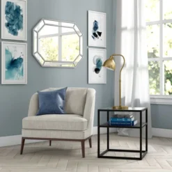 Vincent 25.13" Tall Table Lamp With Metal Shade In Brass/Brass -office furniture sale 85b4d90d5a666c0629942a63933d10ab7e