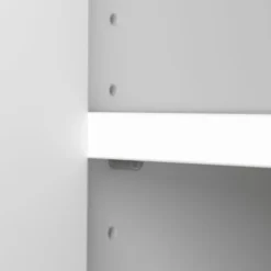 Bush Business Furniture Studio A Tall 5 Shelf Bookcase In White -office furniture sale 8686dbd25ff640660236cf984e861b71e1