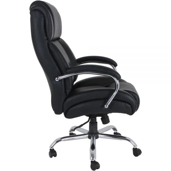 Lorell Big & Tall Leather Office Chair 3 Lorell Big & Tall Leather Office Chair - Image 3