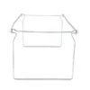 Universal Screw-Together Hanging Folder Frame, Letter Size, 23" To 26.77" Long, Silver, 6/Box