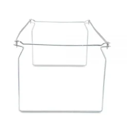 Universal Screw-Together Hanging Folder Frame, Letter Size, 23" To 26.77" Long, Silver, 6/Box