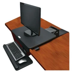 Kantek Desk Clamp On Sit To Stand Workstation Black 8 Kantek Desk Clamp On Sit To Stand Workstation Black -office furniture sale 86fb6c1d8c74c47344b441a5a667db5533