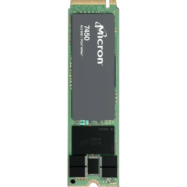 Micron 7450 PRO 480 GB Solid State Drive - M.2 2280 Internal - PCI Express NVMe (PCI Express NVMe 4.0 X4) - Read Intensive - TAA Compliant 1 Micron 7450 PRO 480 GB Solid State Drive - M.2 2280 Internal - PCI Express NVMe (PCI Express NVMe 4.0 X4) - Read Intensive - TAA Compliant