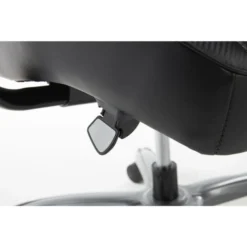 Shaquille O'Neal Zephyrus Ergonomic Bonded Leather High-Back Executive Chair, Black -office furniture sale 876b0cd412779ec9b445aa3f48c3fa5572