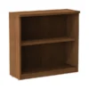Alera Valencia Series Bookcase,Two-Shelf, 31.75w X 14d X 29.5h, Modern Walnut