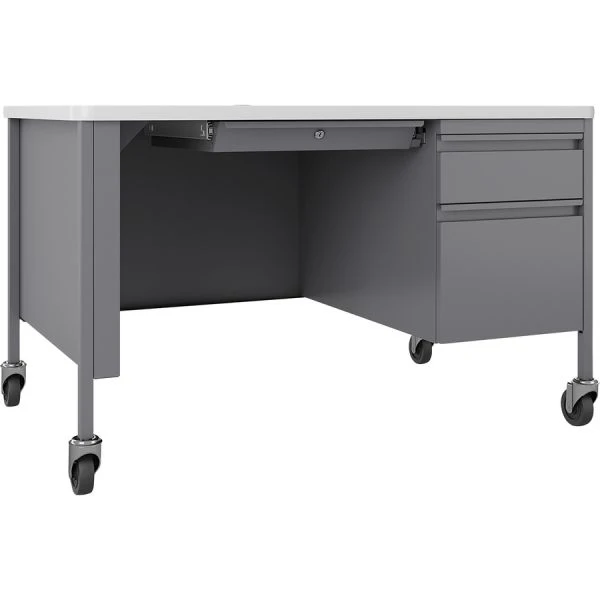 Lorell Fortress Steel Teachers Desk 1 Lorell Fortress Steel Teachers Desk