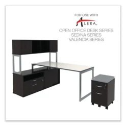Alera Open Office Desk Series Low File Cabinet Credenza, 2-Drawer: Pencil/File,Legal/Letter,1 Shelf,Espresso,29.5x19.13x22.88 14 Alera Open Office Desk Series Low File Cabinet Credenza, 2-Drawer: Pencil/File,Legal/Letter,1 Shelf,Espresso,29.5x19.13x22.88 -office furniture sale 87d955e5037cc0fe801cc91fba9f539d37