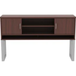 Lorell Relevance Series Mahogany Laminate Office Furniture Hutch -office furniture sale 885d1424fb01040d1191fd128ed87e639a