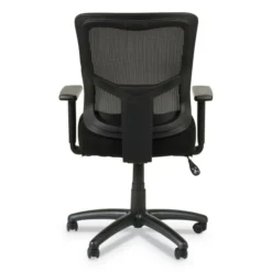 Alera Elusion II Series Mesh Mid-Back Swivel/Tilt Chair, Adjustable Arms, Supports 275lb, 17.51" To 21.06" Seat Height, Black -office furniture sale 8869ffef1e3a25b398fa8d2bb7049043e5