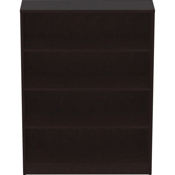 Lorell Essentials Espresso Laminate Bookcase 2 Lorell Essentials Espresso Laminate Bookcase - Image 2