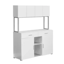 Monarch Specialties Storage, Drawers, File, Office, Work, White Laminate, Grey Metal, Contemporary, Modern -office furniture sale 8932d2c9d6f4e73a28297e682c0ec8b5b8