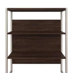 Bush Business Furniture Hybrid 2 Drawer Lateral File Cabinet With Shelves In Black Walnut -office furniture sale 8a1c77debac0b8cbac2984ba54e1136e9d