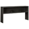 HON 38000 Series Stack On Open Shelf Hutch, 72w X 13.5d X 34.75h, Charcoal