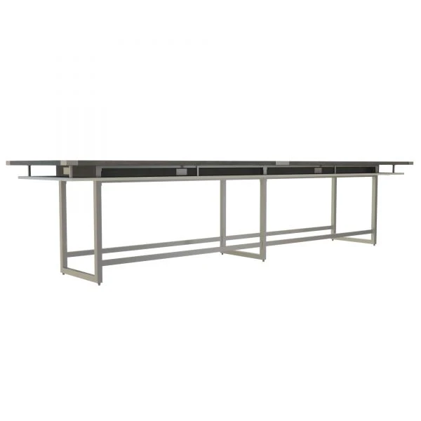 Mirella Conference Table, Standing-Height, 16', Stone Gray 1 Mirella Conference Table, Standing-Height, 16', Stone Gray