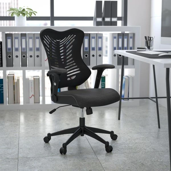 Flash Furniture High Back Designer Mesh Executive Office Chair With Mesh Padded Seat 1 Flash Furniture High Back Designer Mesh Executive Office Chair With Mesh Padded Seat