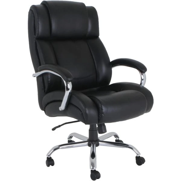 Lorell Big & Tall Leather Office Chair 1 Lorell Big & Tall Leather Office Chair