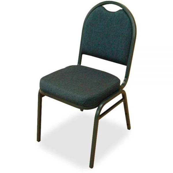 Lorell Round-Back Stacking Chairs 3 Lorell Round-Back Stacking Chairs - Image 3