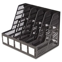 Advantus Literature File, Five Slots, 13.25 X 10 X 10.25, Black