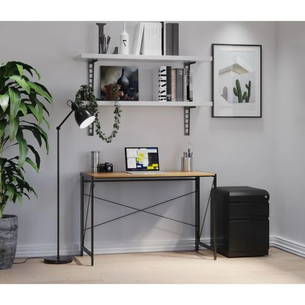 Lorell 2-Drawer Mobile File Cabinet With Seating 5 Lorell 2-Drawer Mobile File Cabinet With Seating - Image 5