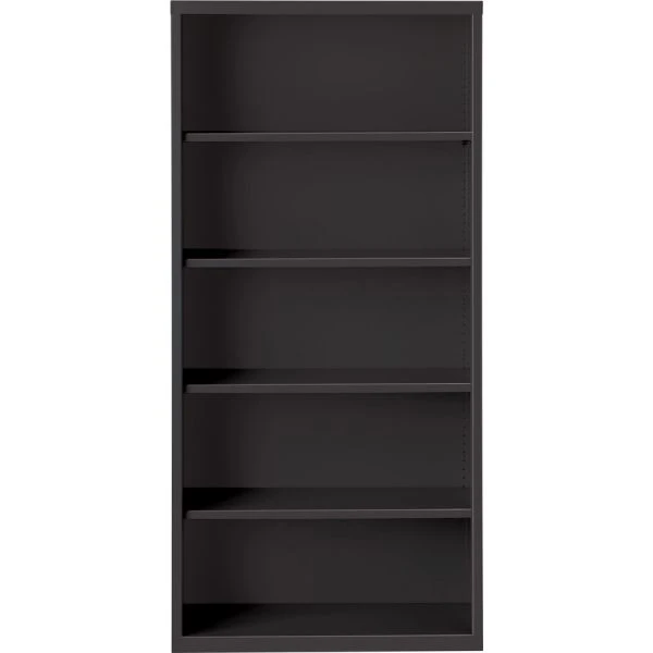 Lorell Fortress Series 5-Shelf Steel Bookcase 1 Lorell Fortress Series 5-Shelf Steel Bookcase