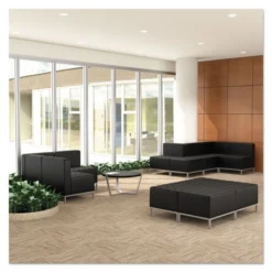 Alera QUB Series Corner Sectional, 26.38w X 26.38d X 30.5h, Black 16 Alera QUB Series Corner Sectional, 26.38w X 26.38d X 30.5h, Black -office furniture sale 8eff6a254f4f264b788d92f49a4abcdad8
