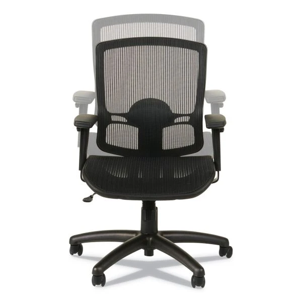 Alera Etros Series Suspension Mesh Mid-Back Synchro Tilt Chair, Supports Up To 275 Lb, 15.74" To 19.68" Seat Height, Black 7 Alera Etros Series Suspension Mesh Mid-Back Synchro Tilt Chair, Supports Up To 275 Lb, 15.74" To 19.68" Seat Height, Black - Image 7