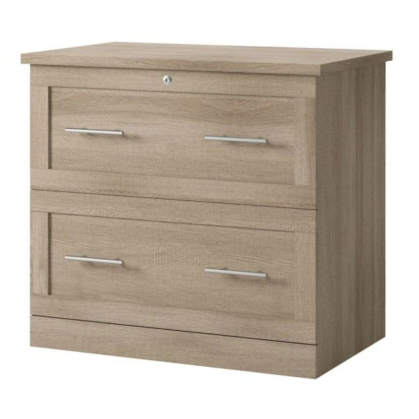 2-Drawer 30"W Lateral File Cabinet, Spring Oak 1 2-Drawer 30"W Lateral File Cabinet, Spring Oak