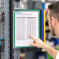 Djois By Tarifold Wall-mountable Unit Magnetic Starter Set - 10 Assorted Color Pockets -office furniture sale 9023d5dd72775c36c7e25004d8f2f14a44