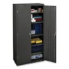 HON Assembled Storage Cabinet, 36w X 18.13d X 71.75h, Charcoal