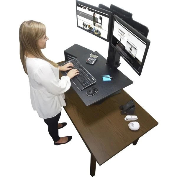 Victor DC350 Dual Monitor Sit-Stand Desk Converter 18 Victor DC350 Dual Monitor Sit-Stand Desk Converter - Image 18