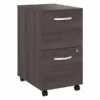 Bush Business Furniture Studio A 2 Drawer Mobile File Cabinet In Storm Gray - Assembled