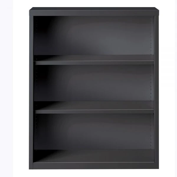 Lorell Fortress Series Charcoal Bookcase 4 Lorell Fortress Series Charcoal Bookcase - Image 4