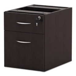 Alera Valencia Series Hanging Pedestal File, Left/Right, 2-Drawers: Box/File, Legal/Letter, Espresso, 15.63" X 20.5" X 19.25" 10 Alera Valencia Series Hanging Pedestal File, Left/Right, 2-Drawers: Box/File, Legal/Letter, Espresso, 15.63" X 20.5" X 19.25" -office furniture sale 92b0fd33382e24079a66b1231838098256