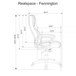 Fennington Bonded Leather High-Back Executive Chair, Brown, BIFMA Certified 7 Fennington Bonded Leather High-Back Executive Chair, Brown, BIFMA Certified -office furniture sale 92c2e17d9b6e0d617f46779b3d70b7678a