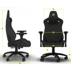 Corsair TC200 Gaming Chair - Soft Fabric - Black/Black 17 Corsair TC200 Gaming Chair - Soft Fabric - Black/Black -office furniture sale 938b4a2b7109d579ea7950184a1fb029f5