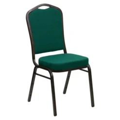 Flash Furniture HERCULES Series Crown Back Stacking Banquet Chair With Green Fabric And 2.5'' Thick Seat - Gold Vein Frame 7 Flash Furniture HERCULES Series Crown Back Stacking Banquet Chair With Green Fabric And 2.5'' Thick Seat - Gold Vein Frame -office furniture sale 9408f619939a7ac391e1e50a034b0269d4