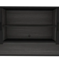 Bestar Norma Hutch - Black & Bark Gray -office furniture sale 94cc902d317fcc17da495566c0c47a5b93