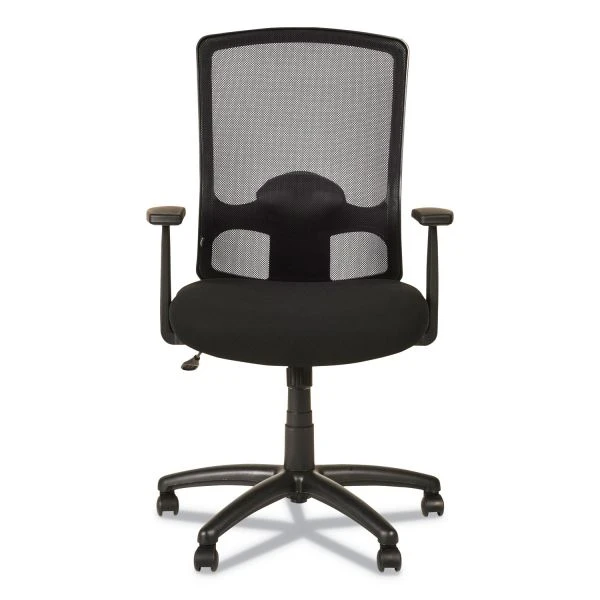 Alera Etros Series High-Back Swivel/Tilt Chair, Supports Up To 275 Lb, 18.11" To 22.04" Seat Height, Black 6 Alera Etros Series High-Back Swivel/Tilt Chair, Supports Up To 275 Lb, 18.11" To 22.04" Seat Height, Black - Image 6