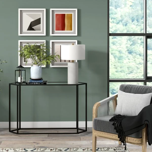 Crane 24" Ceramic Table Lamp With Fabric Shade In White Ceramic 2 Crane 24" Ceramic Table Lamp With Fabric Shade In White Ceramic - Image 2