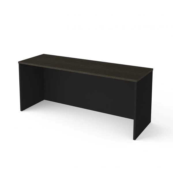 Bestar Pro-Concept Plus Credenza In Deep Grey & Black 1 Bestar Pro-Concept Plus Credenza In Deep Grey & Black