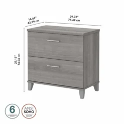 Bush Furniture Somerset 2 Drawer Lateral File Cabinet In Platinum Gray 9 Bush Furniture Somerset 2 Drawer Lateral File Cabinet In Platinum Gray -office furniture sale 983d9ac1de7ff6e65f8b530d0bec9eb1d4