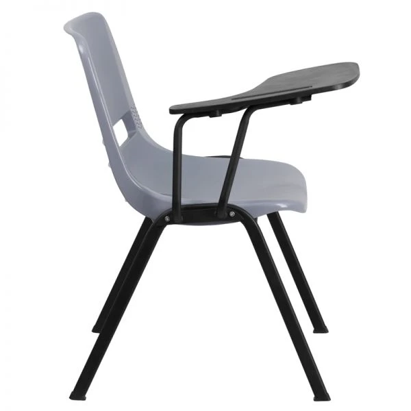 Flash Furniture Ergonomic Shell Chair With Right Handed Flip-Up Tablet Arm 2 Flash Furniture Ergonomic Shell Chair With Right Handed Flip-Up Tablet Arm - Image 2