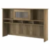 Bush Furniture Cabot 60W Hutch In Reclaimed Pine